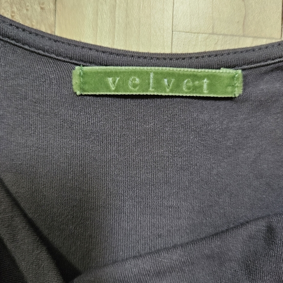 Grey Sequinned Velvet brand Dress - Picture 2 of 9